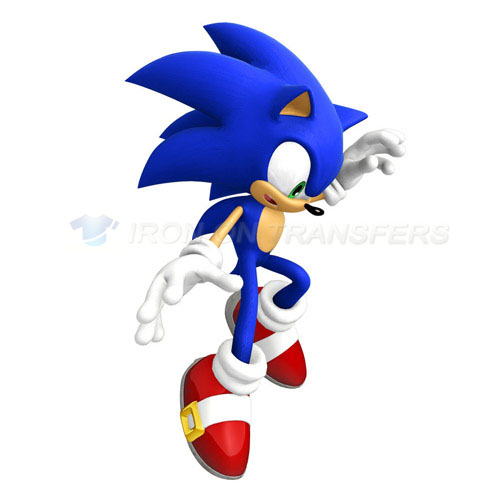 Sonic the Hedgehog Iron-on Stickers (Heat Transfers)NO.5290